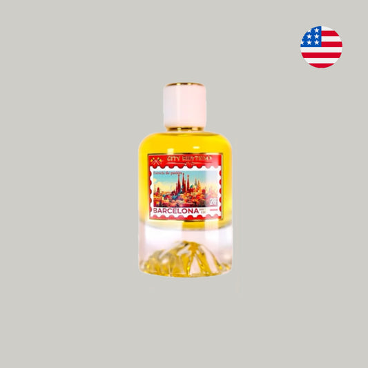 City Rhythm Barcelona Eau de Parfum sample decant bottle