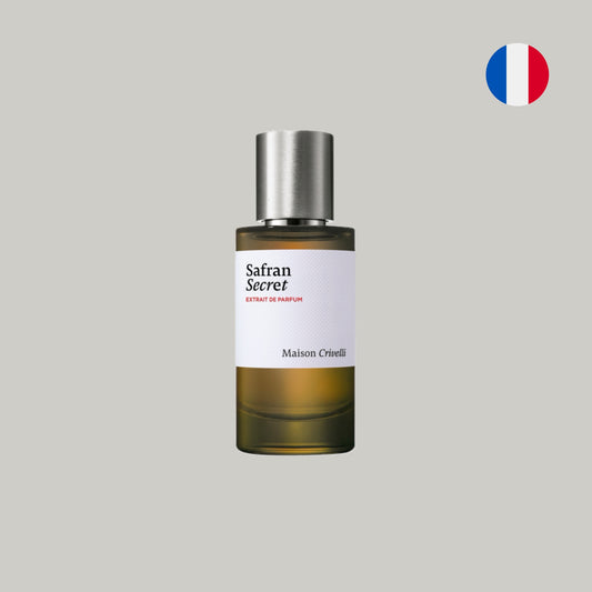 Maison Crivelli Safran Secret Eau de Parfum sample decant bottle