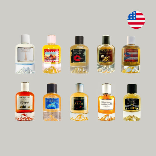 City Rhythm Fragrance Set Eau de Parfum sample decant bottle